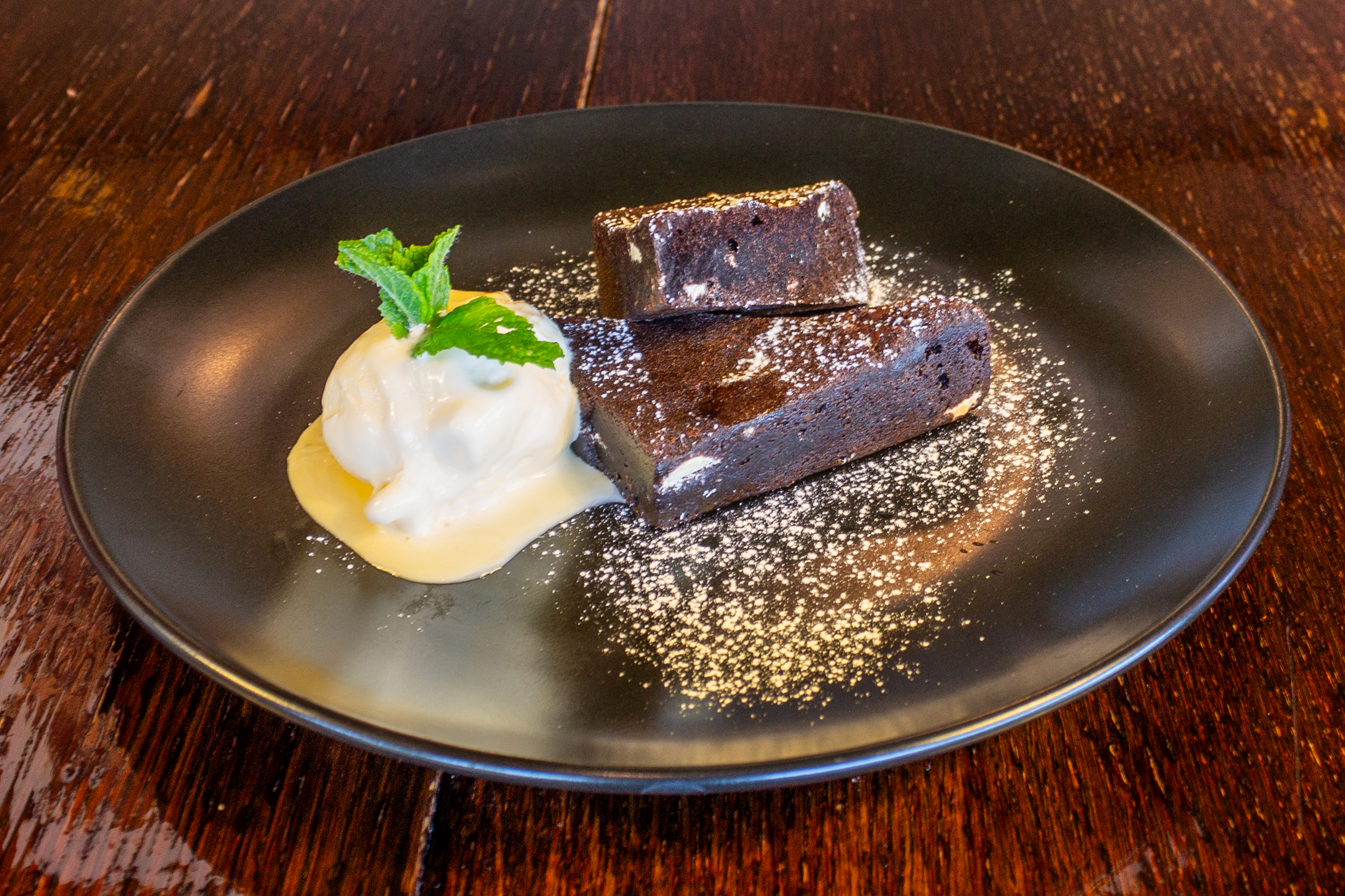 Brownie with Ice Cream